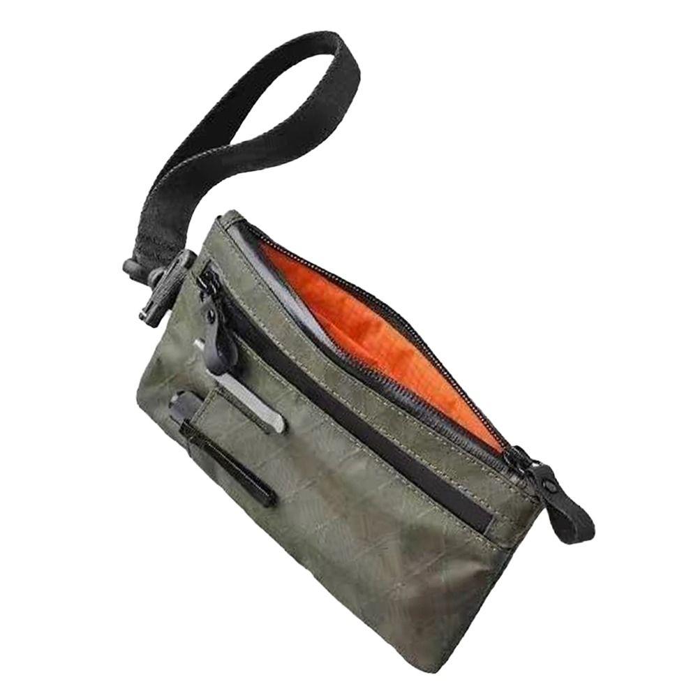 Всепогодный мужской функциональный кошелек с внешними слотами, блокировкой RFID, держателем для кредитных карт, ремешком на запястье, застежкой-молнией