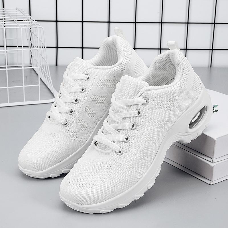 Женская обувь Обувь на воздушной подушке Танцевальная обувь Спортивная обувь Дышащая сетчатая обувь для отдыха на природе Женские кроссовки Мужская обувь