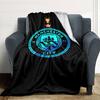1pc Flannel Blanket, Manchester,Champions,Star Pattern Printed Blanket, Sofa Bed Sofa Car Office Camping Travel Warm And Comfortable Soft Bl