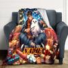 Custom Name Magic Mystery Hat blanket for Couch & Bed, Plush Cozy Fuzzy Blanket Super Soft & Warm Blankets for Fall and Winter. 0908108