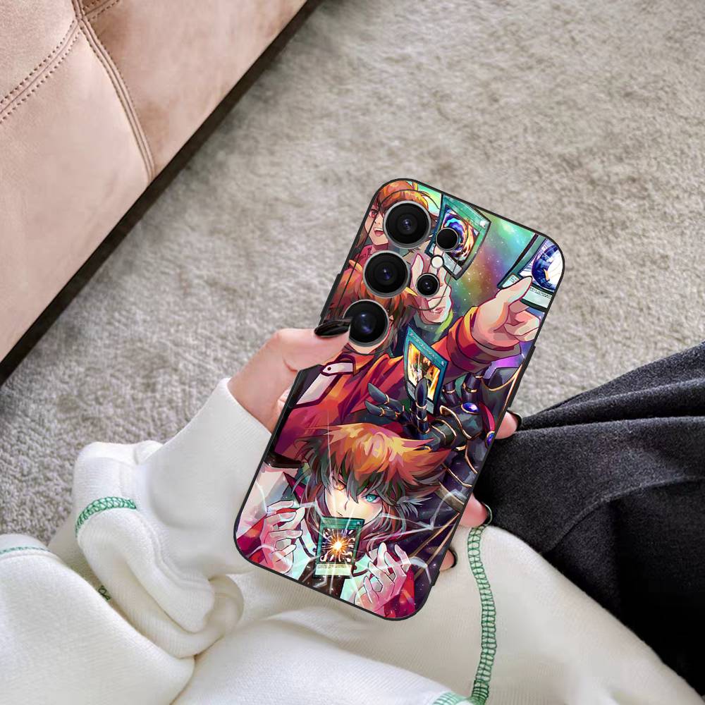 Классический аниме чехол для телефона Yu Gi Oh для Samsung S 24 Fe 25 Ultra Plus 20 Lite 21 30 22 23 24 22 Ultra 5G Fundas