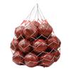 Practical Convenient Carrying Red White Basketball Net Bag Large Capacity Ball Bag Sports Supply