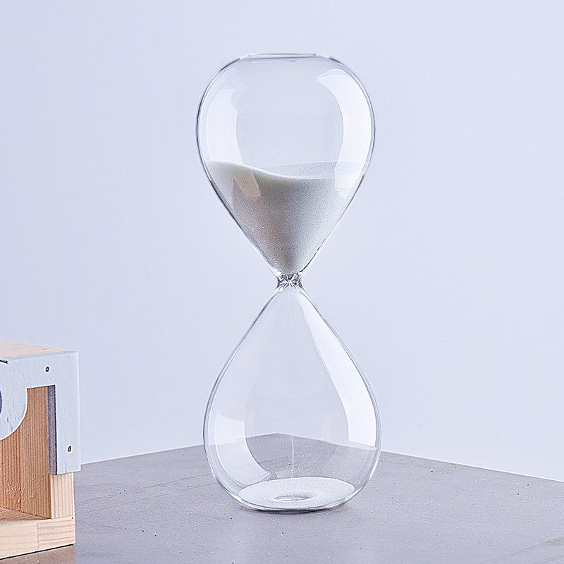 5/10/30/60 Minutes Time Hourglass Timer Home Decoration Glass Hourglass Ornaments Household Items Sand Timer Yellow Sand Timer