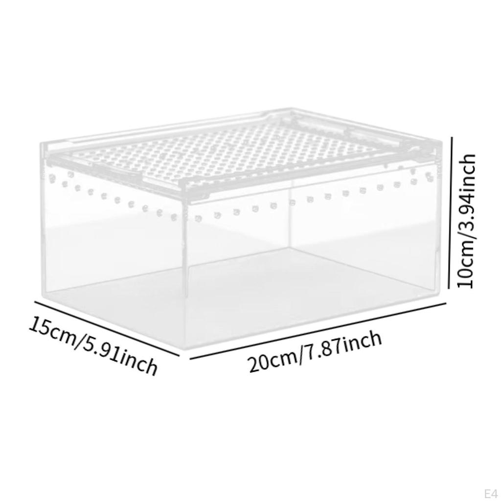 Portable Reptile Habitat Box for Chameleons And Snakes