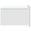 Wall Mounted Nightstand White 33 x 34.5 x 24 cm Particleboard