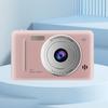Portable Ccd Digital Camera 5Mp 4K Video Vlog Dual Camera 64G Memory Card 8X Zoom Auto Focus 2.4 Inches Screen For Students