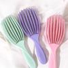 1Pc Hair Brushes Octopus Hairbrush Pink Massage Detangler Brush for Curly Hair Thick Hairs Care Hairbrush Styling Tool