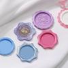 Wax Seal Mold, 1Pc Resin Wax Seal Molds for Wax Stamps for Gift Packaging Envelopes Card Decors Wedding Invitations Card