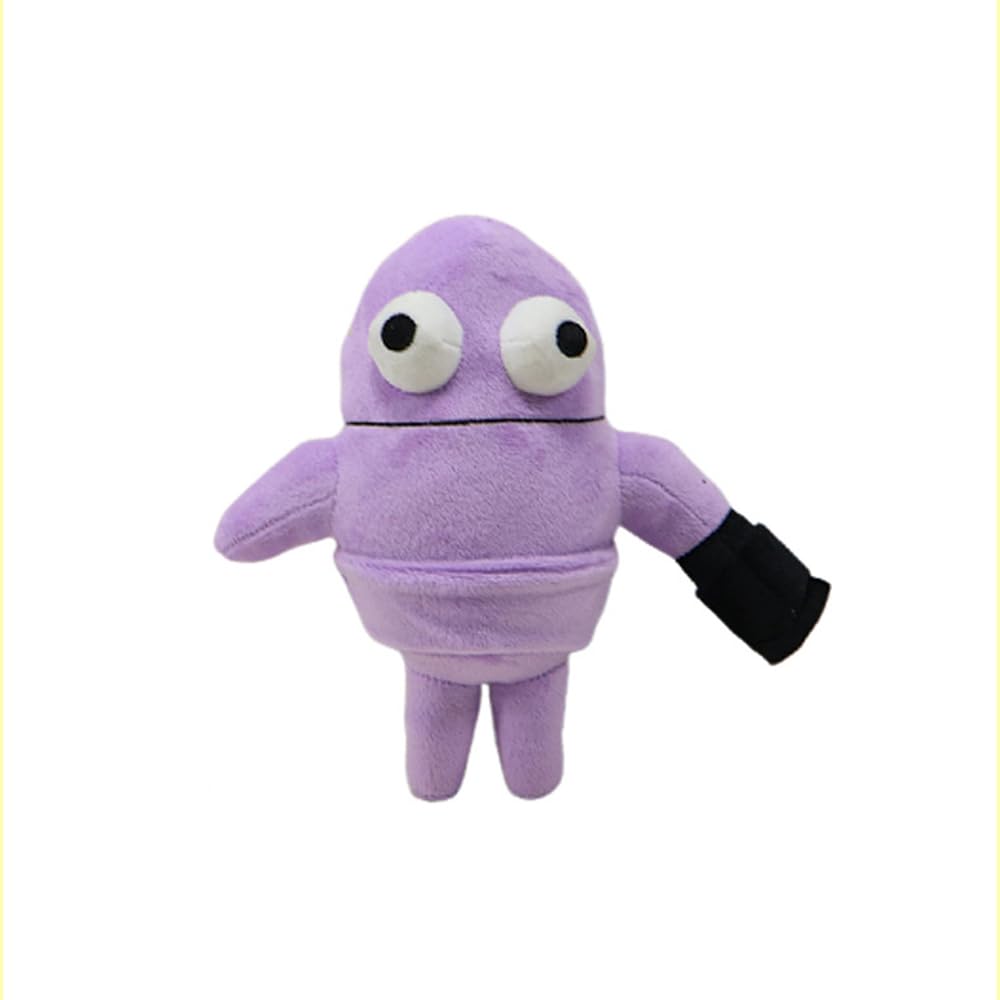 REPO Plush Toy, Game Monster, Character Gift, Gift for Monster Game Fans (Purple)