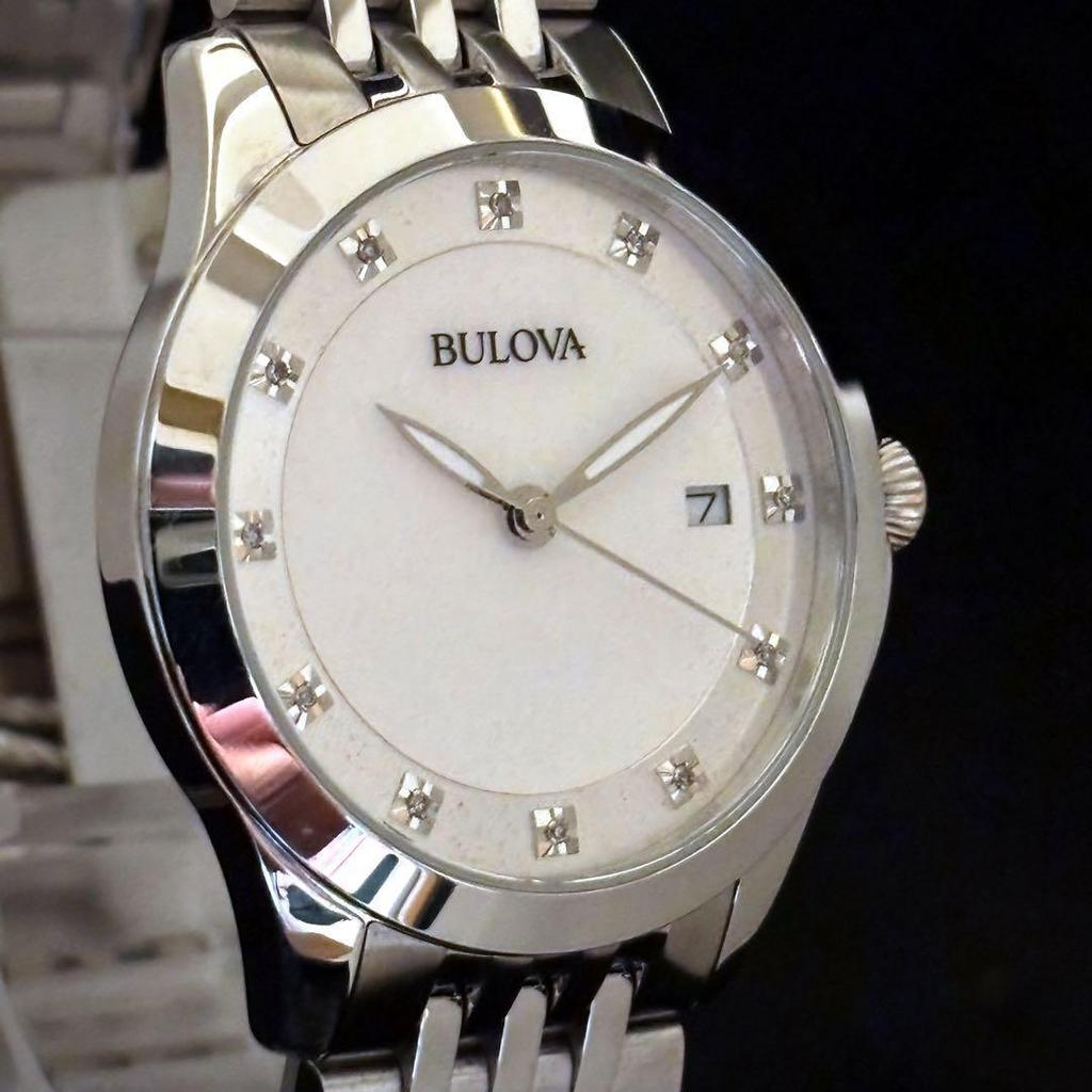 Б/у [BULOVA] Специальная выставочная цена/Женские часы/Бриллиант/Bulova/Стильные