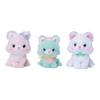 Kawada Yume Fuwa Town Fluffy Cat Parent and Child Set Mew-chan YF-031