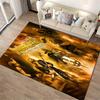 Judas Priest 50 Heavy Metal Years Design Rug Non-slip rug suitable for living room and bedroom sofas