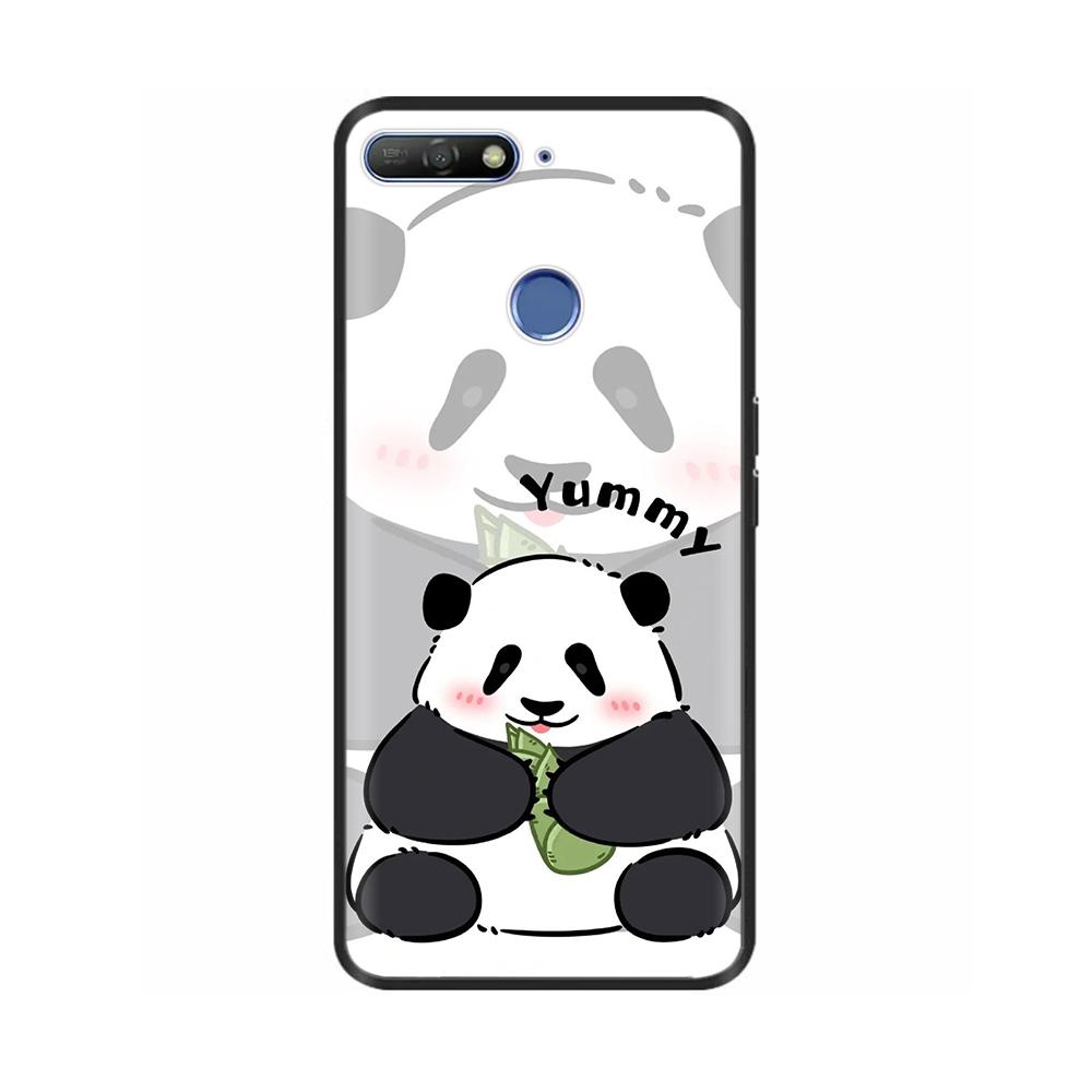 Cute Candy Painted Cover For Huawei Honor 7A Pro Case Soft Silicone Back Cover For Honor 7C Cases Honor7A Pro 5.7" Cases Bumper
