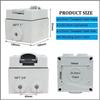 Розетка NEMA 14-30R, 125/250В, пылезащищенная для использования на улице, для фургонов и электромобилей.