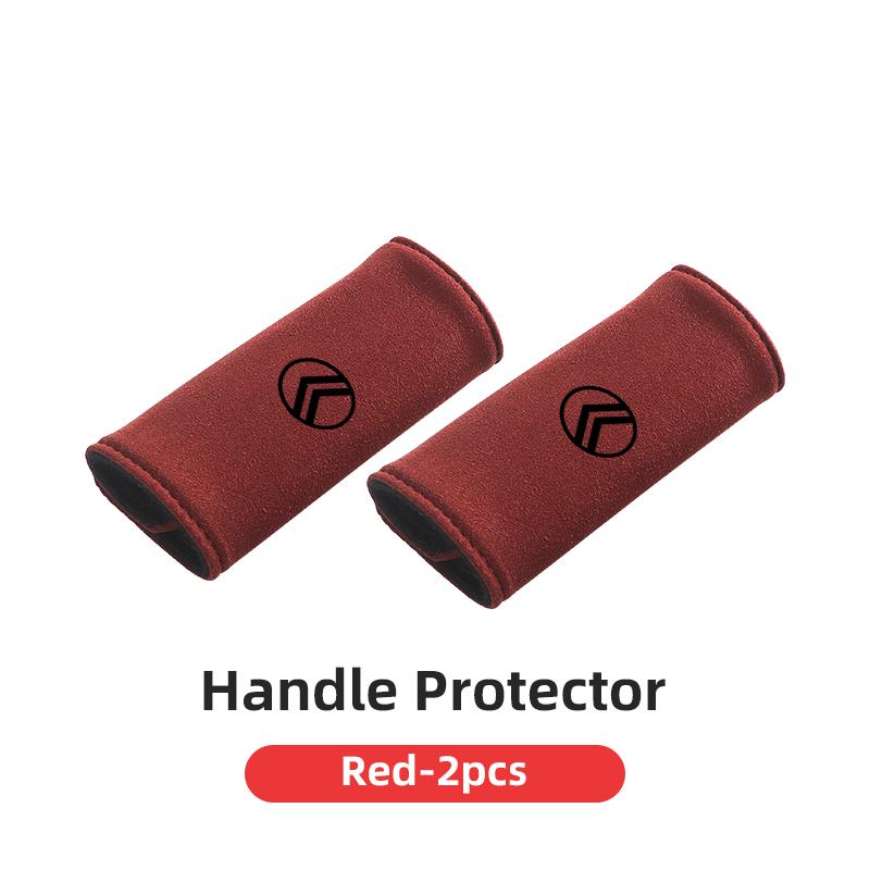 Car Roof Grab Handle Grip Protector Suede Roof Handle Cover For Citroen C3 C4 C5 C1 C2 Berlingo Celysee Xsara Picasso Accessory