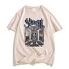 Skeletá Альбом 2025 Мужские Женские Футболки Футболка Хлопковая Сатанизированная Футболка Мода Тяжелый Металл Летняя Футболка Гранж Хип-Хоп Футболки