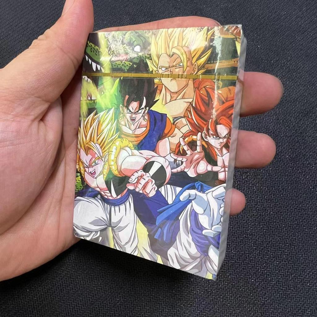 54 шт. Карты Аниме Dragon Ball Z Покер Игрушка Косплей Сон Гоку Настольная Игра Карты Коллекционная Коробка в Твердом Переплете