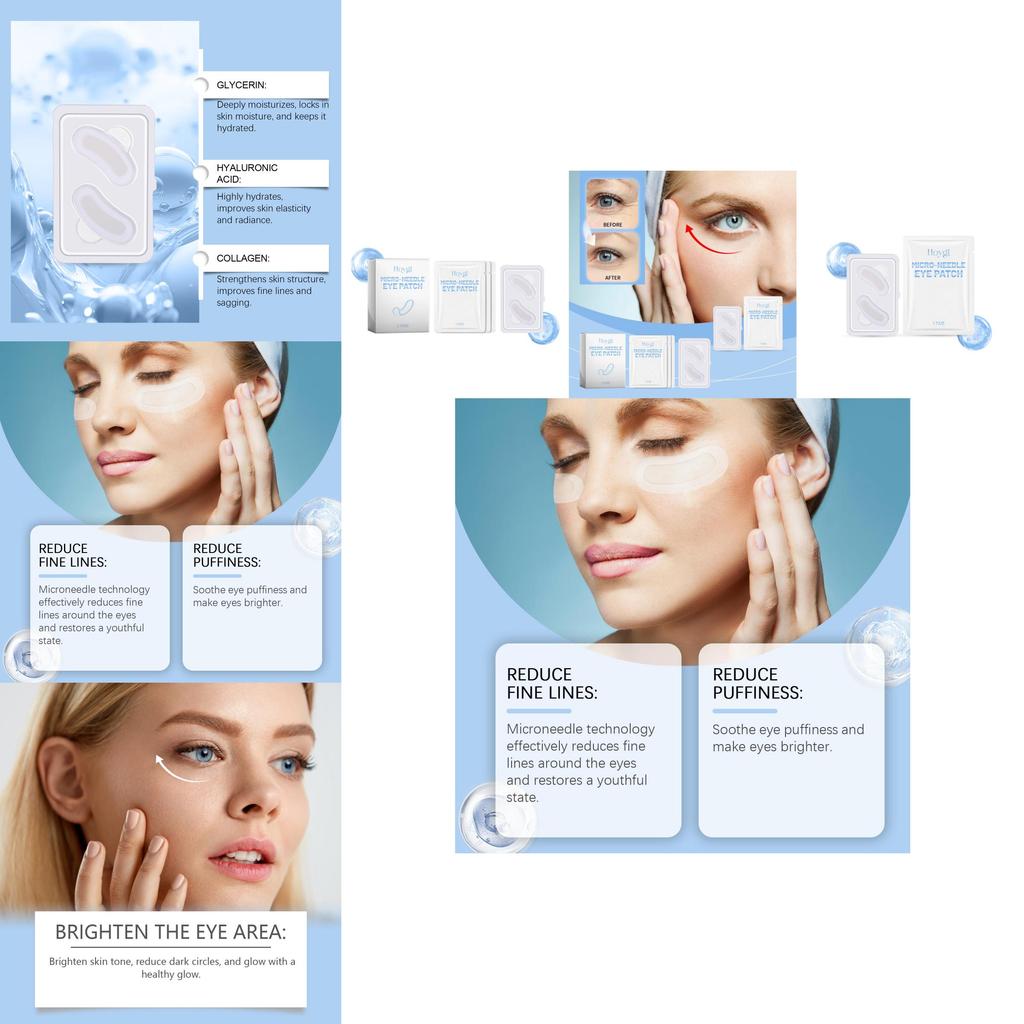 Hoygi Soothing Hydrating Eye Masks For Nourishing Moisturizing Gentle Care And Revitalizing Eye Area Skin