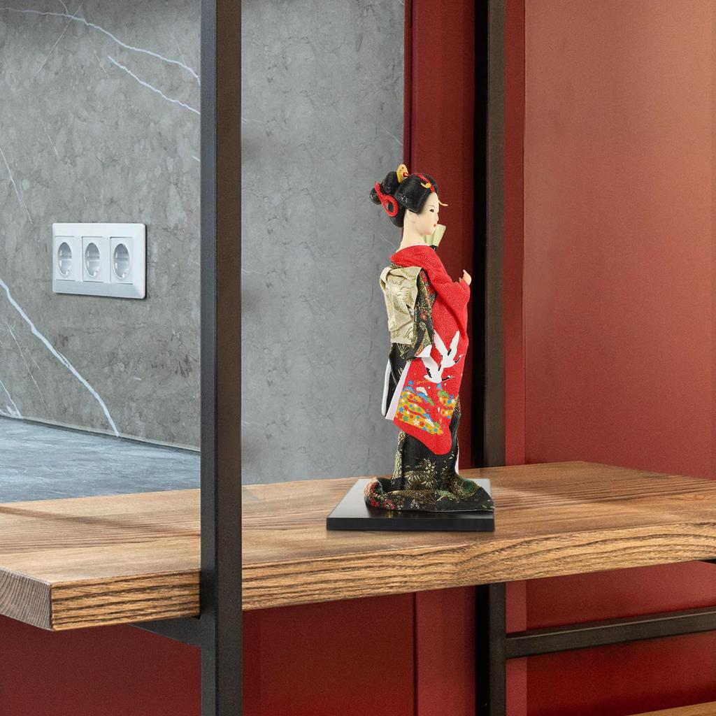 Японский орнамент танец майко сувенир в японском стиле кимоно гейша модель кабуки восточная кукла настольная 30 см