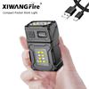 XIWANGFIRE Многофункциональный фонарик COB Регулируемый светодиодный уличный фонарь Портативный брелок Магнитный фонарь для кемпинга