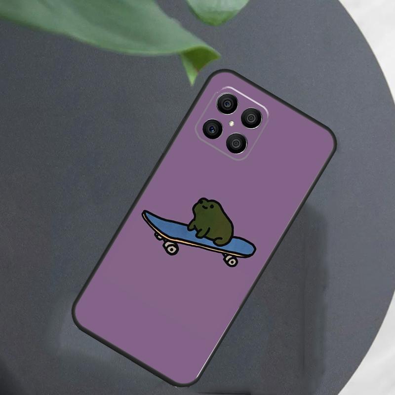 Милая мультяшная лягушка Чехол для Honor Magic 8 7 5 6 Pro Для Honor 200 400 Lite 50 70 90 X8c X8b X9a X9b X9c X9d Win