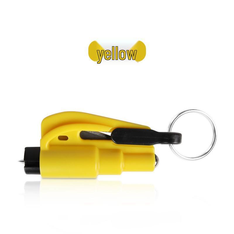 Multi-Functional Car Escape Hammer: Compact 3-in-1 Glass Breaker and Window Emergency Tool