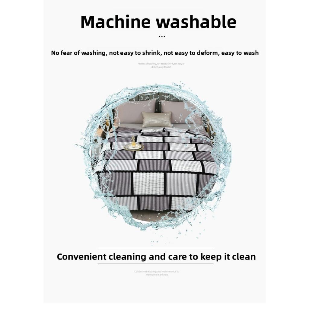 High-quality Milk Velvet Blanket with Geometric Square Print, Suitable for Bed, Travel, and Car Use. Made of Soft and Comfortable Polyester Fabric