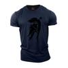 Men's Short Sleeved T-shirt Spartan 3D Graphic Shirt Round Neck Large Clothes Men's Casual Tshirt