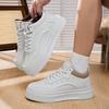 Men's Shoes New Casual Sports Shoes Trendy Versatile High Sense Wear Resistant Work Thick Baseplate Shoes White Shoes Men