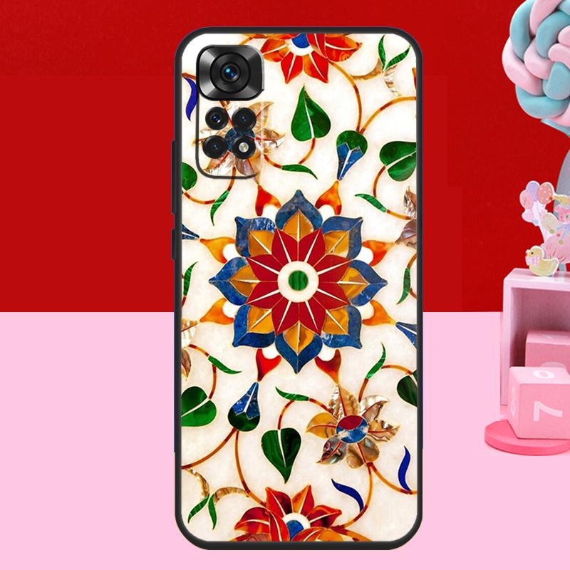 Чехол в марокканском стиле для Xiaomi Redmi Note 13 12 11 10 14 15 Pro Plus Redmi 15 C 14C 10C 12C 13C Мягкий чехол