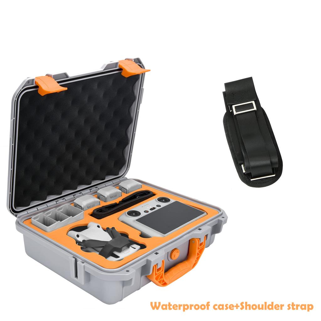 Hard Case for DJI Mini 3 Pro/Mini 3, Waterproof Pressure Resistant Carrying Case for DJI Mini 3 Pro/Mini 3 Accessories