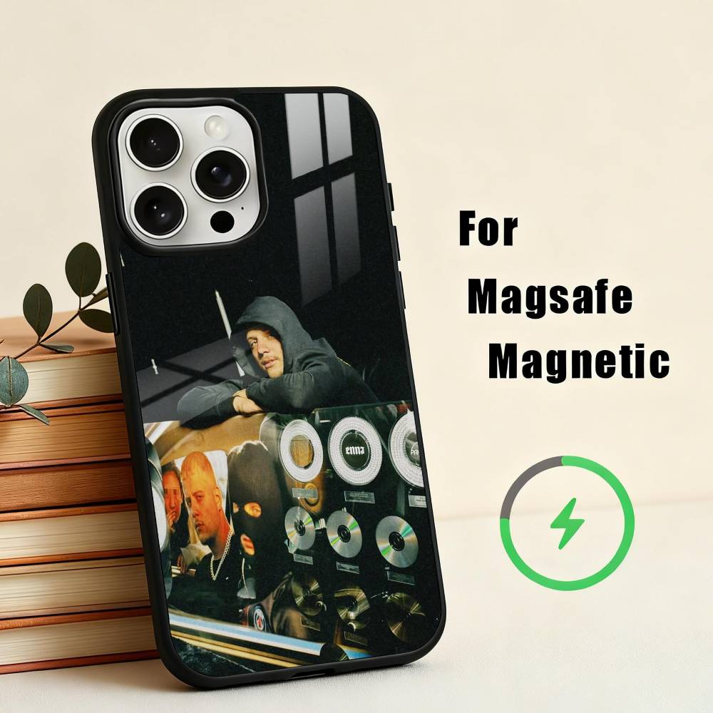R-Rapper M-Mathieu PLK F-French Phone Case For iPhone17,16,15,14,13,12,11 Plus,For Magnetic Wireless Charge Cover