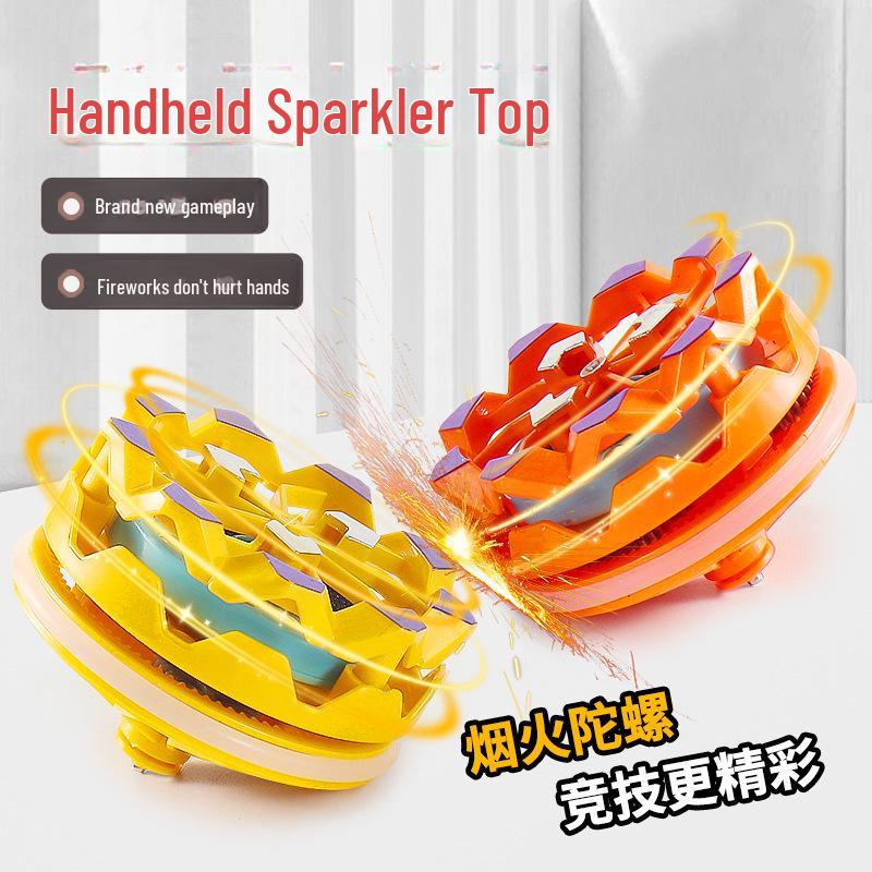 Красочная светящаяся музыкальная игрушка-гироскоп НЛО для детей - обучающий вращающийся светящийся подарок