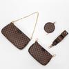 Fashion Trendy Printed Shoulder Bags Casual PVC Women's Crossbody Bag Classic Versatile Chain Handbags with Small Purses