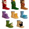 Double Layer Animal Socks 3D Knit Winter Socks Creativity Middle Tube Socks  Christmas Gifts