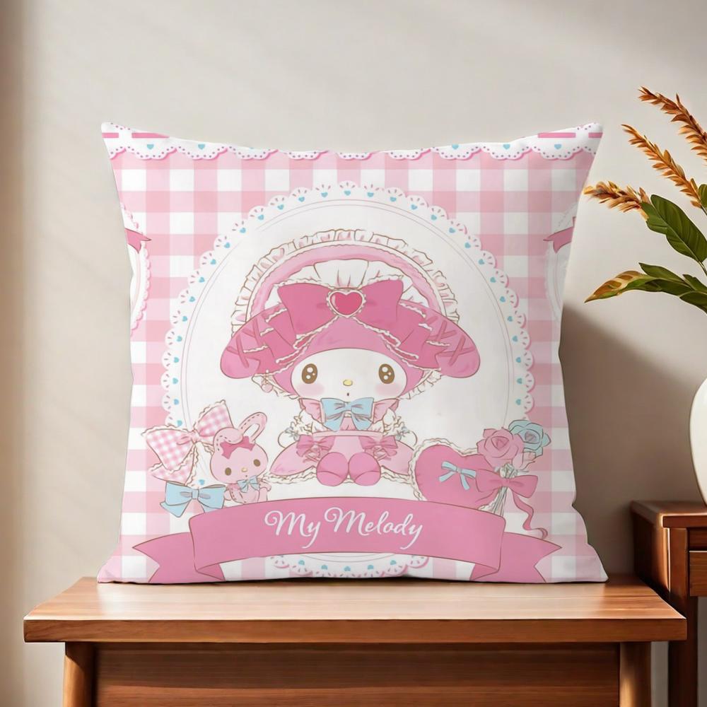 My cute Mmelodyy cushion cover For Pillow Printing Sofa Decoration Home Car Room Coffee Shop Office Nordic Simplicity