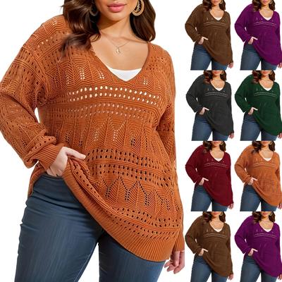 Женские свитера на пуговицах с длинным рукавом, вязаные пальто с карманами