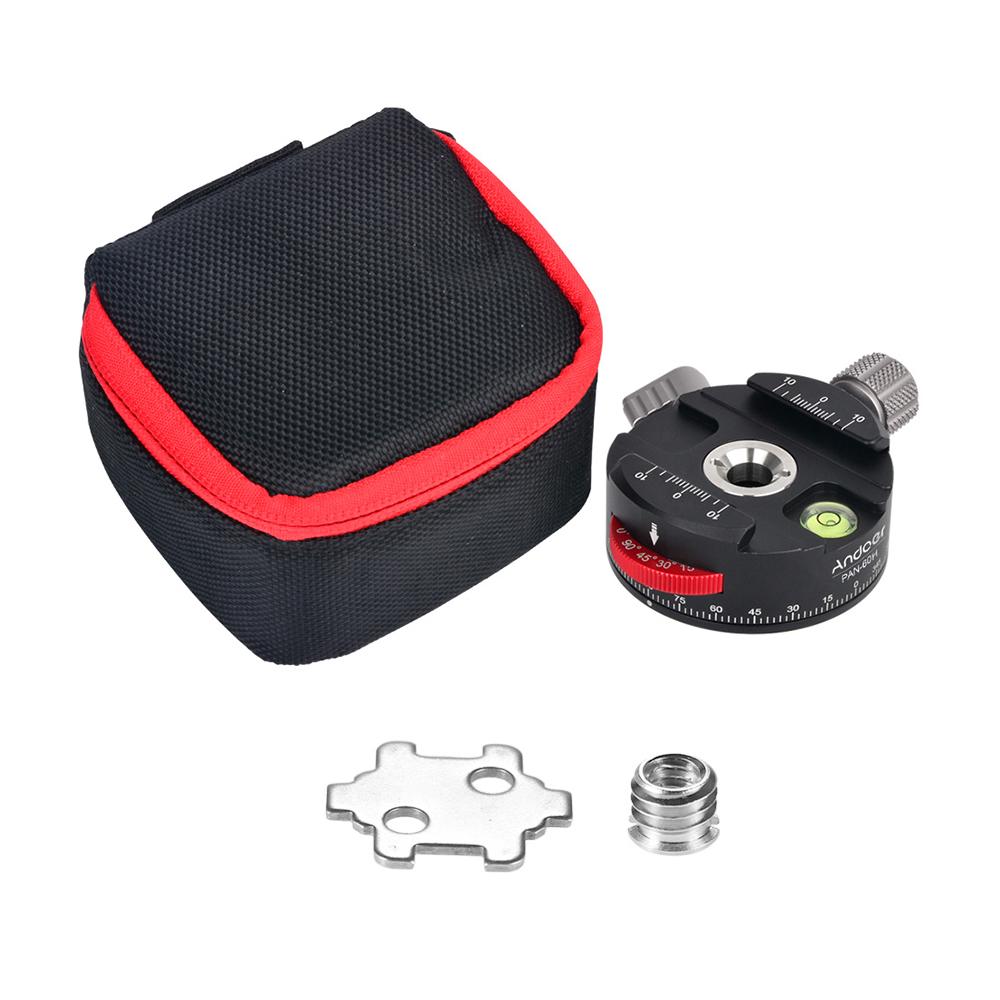 Панорамный штатив с шаровой головкой PAN-60H и индексирующим поворотным устройством, зажим типа AS