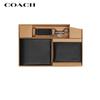 Подарочный набор для мужчин COACH: кошелек, визитница и брелок