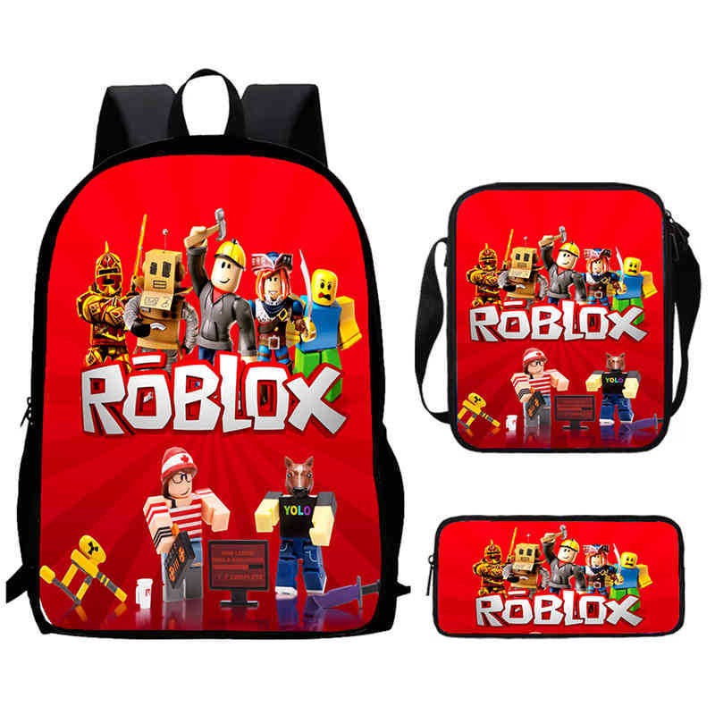 Рюкзак с принтом Roblox, Детские рюкзаки и рюкзаки для начальной школы