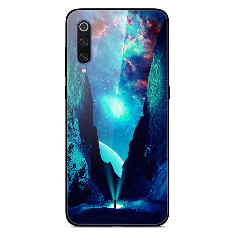 Для Xiaomi Mi 9 Mi9 SE Закаленное Стекло Чехол Жесткий Чехол для Телефона Для Xiaomi Mi 9 SE Mi9 T 9T Pro Чехлы Redmi Note 9S 9 S Чехол