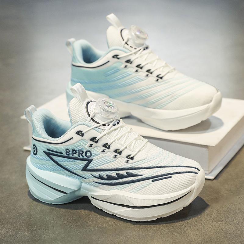 Новые кроссовки для учеников среднего и старшего возраста, сетчатый верх, летние дышащие, гоночные кроссовки для детей среднего и старшего возраста и студентов