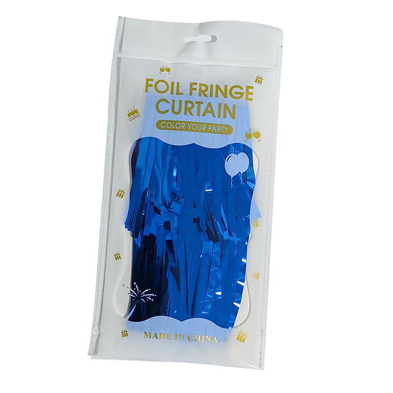 2x1m Children's Party Wedding New Year Laser Rain Silk Door Curtain Decoration