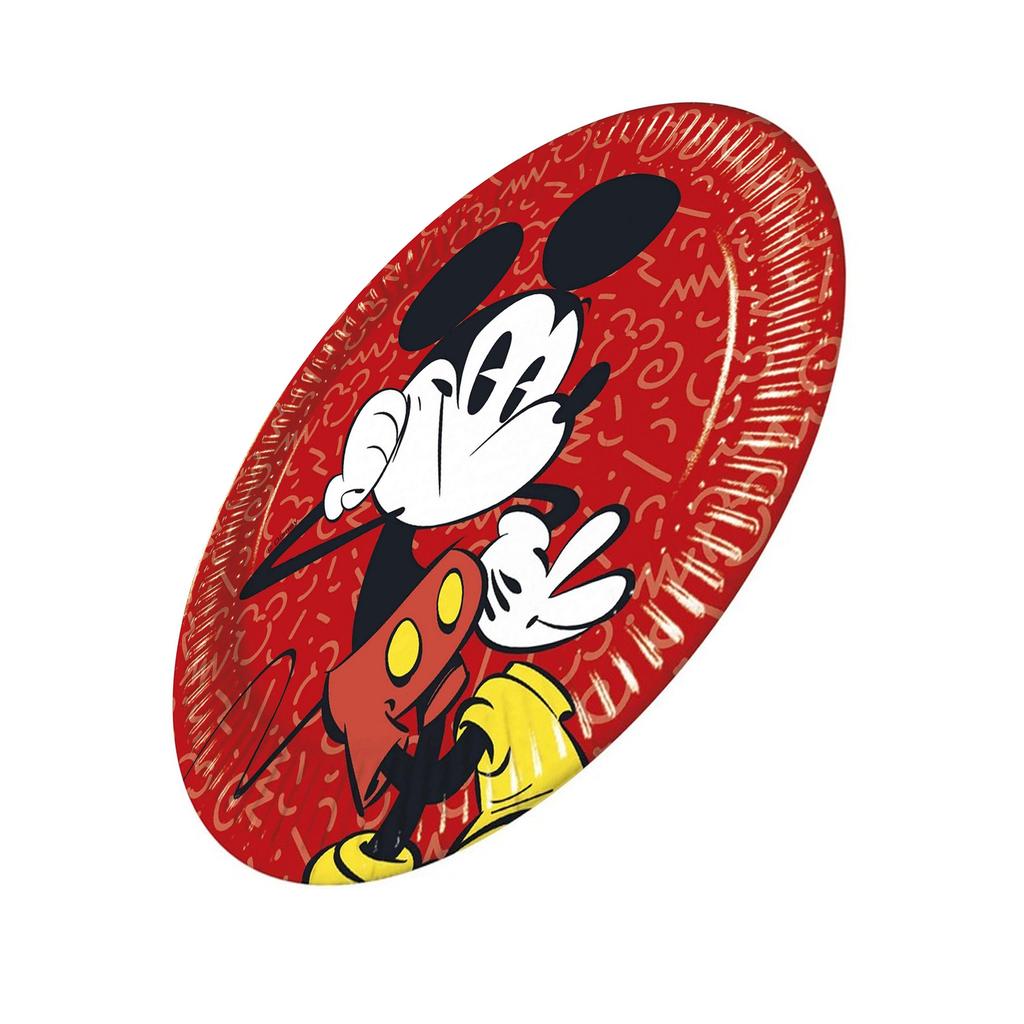 Disney Бумажные тарелки для вечеринки с Микки Маусом (Пакет из 8)