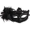 Sexy Diamond Venetian Mask Venice Feather Flower Wedding Carnival Party Performance Purple Costume Sex Lady Mask Masquerade