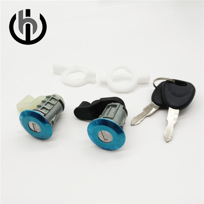 7701472806 2 ШТ. ЗАМОК ДВЕРИ С 2 ОДИНАКОВЫМИ КЛЮЧАМИ Для RENAULT CLIO II 98-05 С пластиковой защелкой