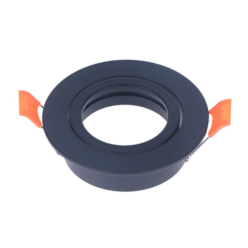 Высококачественный алюминиевый сплав Белый/Черный Круглый Gu10 Mr16 Регулируемый точечный светильник Светильник Светодиодный потолочный светильник Рамка