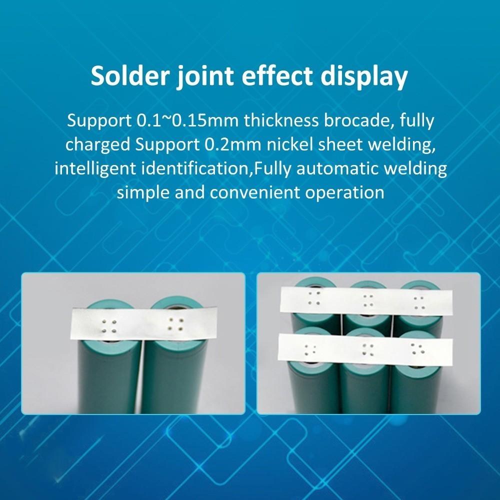 Портативный сварочный аппарат для точечной сварки 5 В 2 А, регулируемый, ручной сварочный аппарат для точечной сварки, толщина никелевой пластины 0,1–0,12 мм