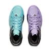 Li Ning Jie Ao 2 Амортизирующие Скользкие Дышащие Низкие Баскетбольные Кроссовки Мужские Сине-Фиолетовые Несочетающиеся ABFV041-3