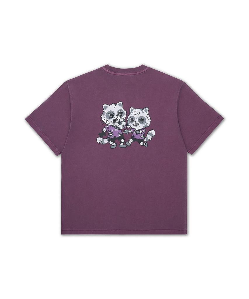 Fcanyang [Fc Anyang X Musinsa] 2026 Zombie Bati Футболка с коротким рукавом Фиолетовый.